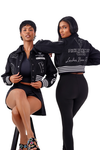 RFC Cropped Varsity Jacket