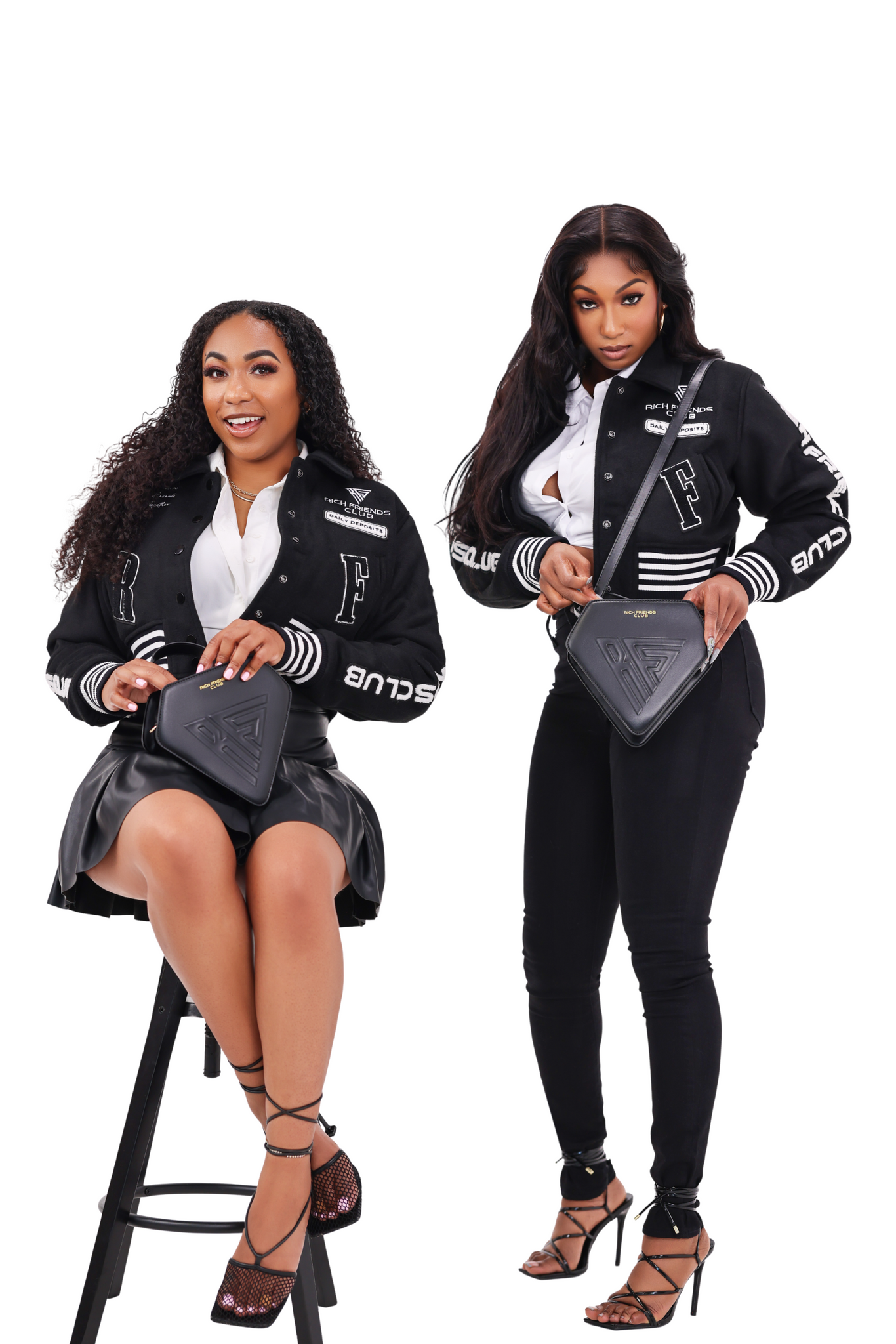 RFC Cropped Varsity Jacket