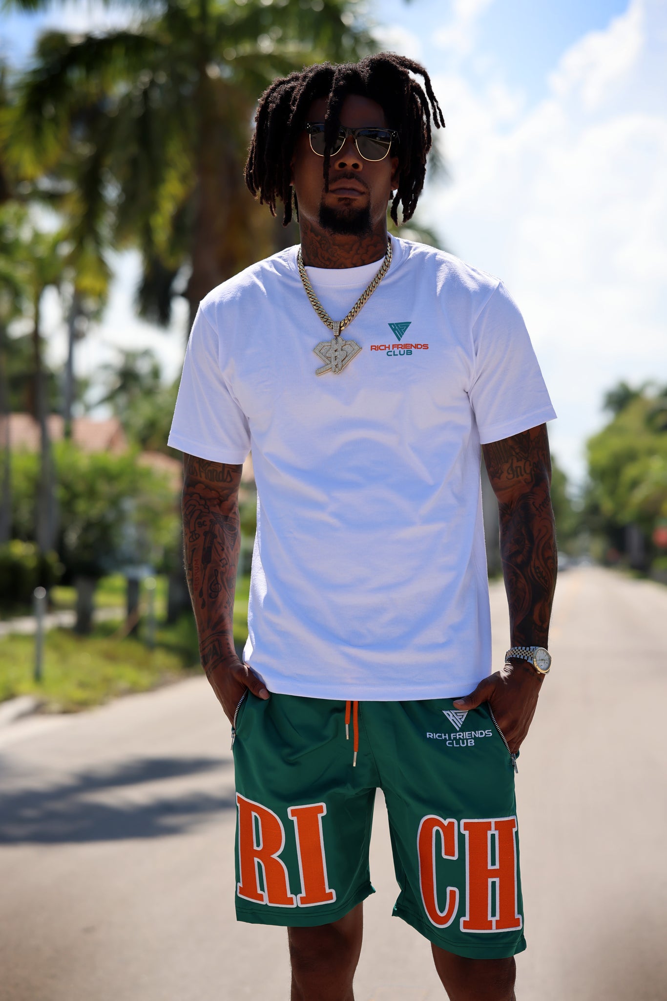 Miami Hurricane Luxe Shorts